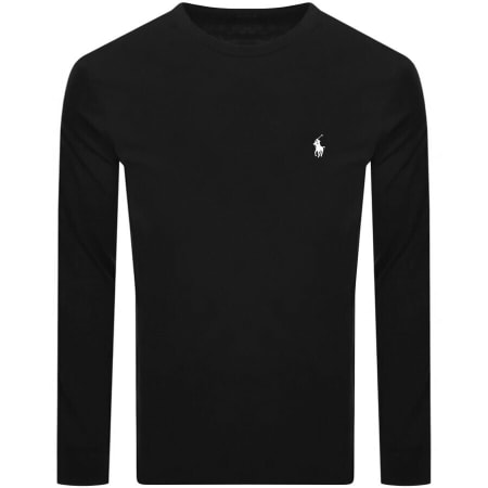 Product Image for Ralph Lauren Long Sleeved T Shirt Black