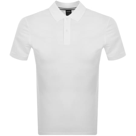 Product Image for BOSS Pallas Polo T Shirt White
