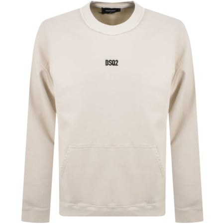 Product Image for DSQUARED2 Logo Sweatshirt Cream