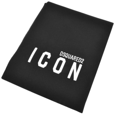 Product Image for DSQUARED2 Knit Scarf Black