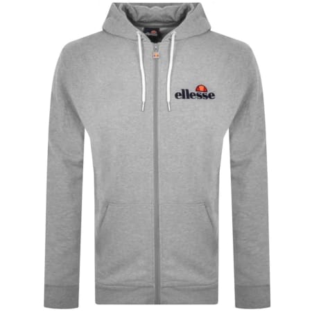Product Image for Ellesse Pullover Briero Full Zip Hoodie Grey