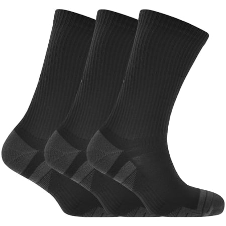 Product Image for Under Armour 3 Pack Tech Crew Socks Black