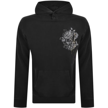 Product Image for Replay Logo Hoodie Black