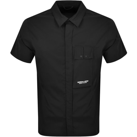 Product Image for Marshall Artist Gaberdine Short Sleeve Shirt Black