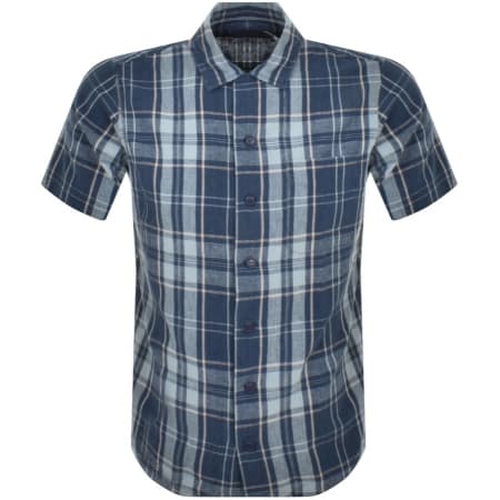 Product Image for Ralph Lauren Check Short Sleeved Shirt Blue