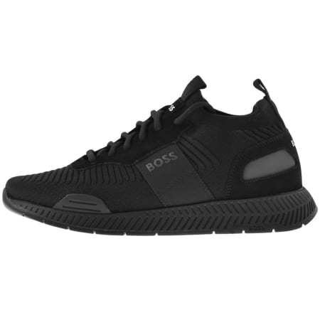 Product Image for BOSS Titanium Runner Trainers Black