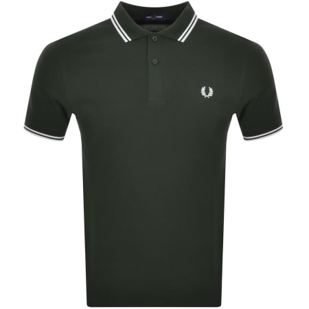 Product Image for Fred Perry Twin Tipped Polo T Shirt Green