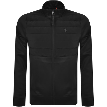 Product Image for Luke 1977 Quilted Funnel Neck Sweatshirt Black