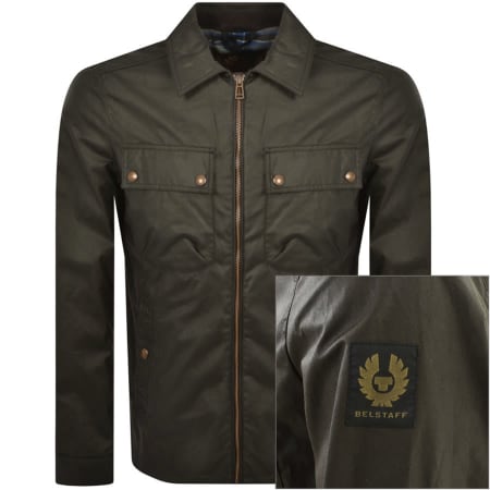 Product Image for Belstaff Tour Overshirt Green