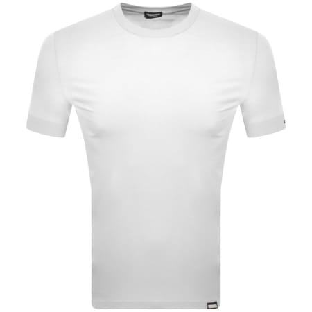 Product Image for DSQUARED2 Lounge Round Neck T Shirt White