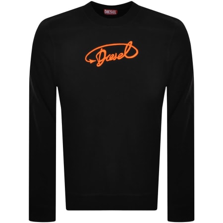 Product Image for Diesel S Ginn L6 Sweatshirt Black