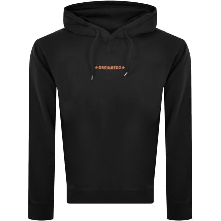 Product Image for DSQUARED2 Logo Pullover Hoodie Black