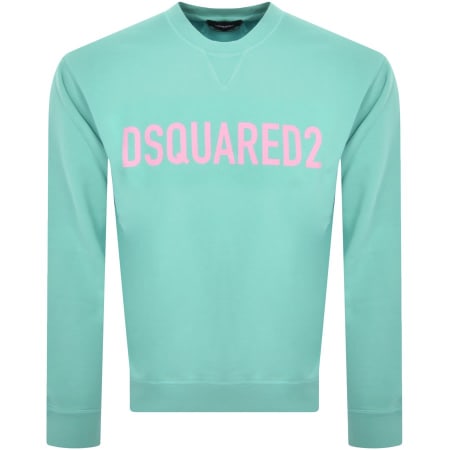 Product Image for DSQUARED2 Logo Sweatshirt Blue