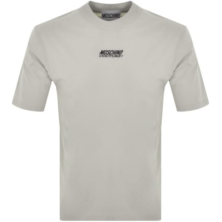 Product Image for Moschino Logo T Shirt Beige