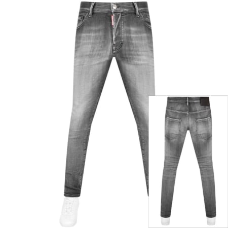 Product Image for DSQUARED2 Skater Slim Fit Jeans Grey