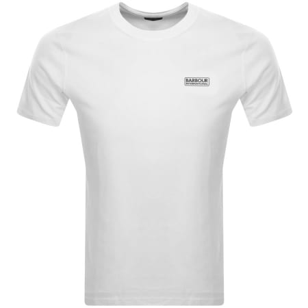 Product Image for Barbour International Logo T Shirt White