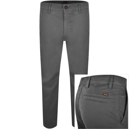 Product Image for BOSS Tapered Chinos Grey
