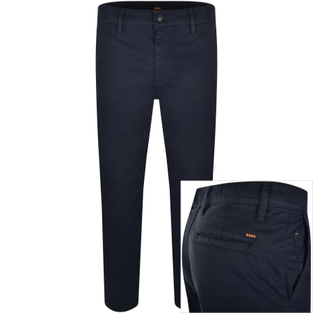 Product Image for BOSS Tapered Chinos Navy
