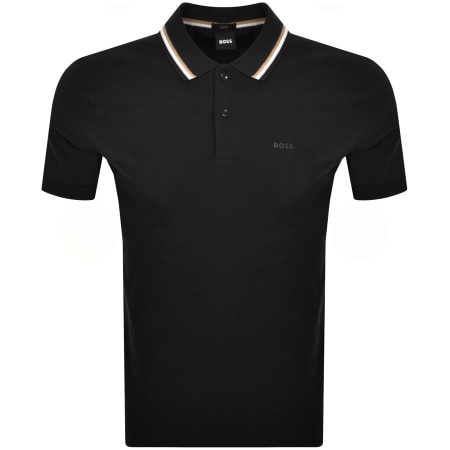 Product Image for BOSS Penrose 38 Polo T Shirt Black