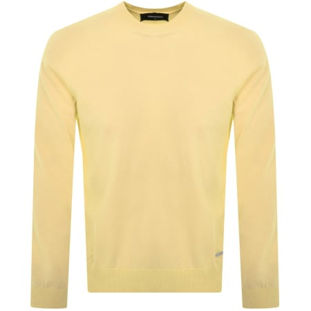 Product Image for DSQUARED2 Crew Neck Knit Jumper Yellow