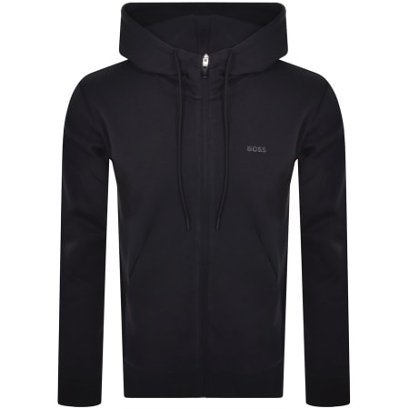 Product Image for BOSS Saggy Full Zip Hoodie Navy