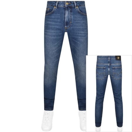 Product Image for Versace Jeans Couture Dundee Narrow Jeans Blue