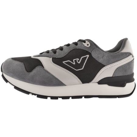 Product Image for Emporio Armani Logo Trainers Grey