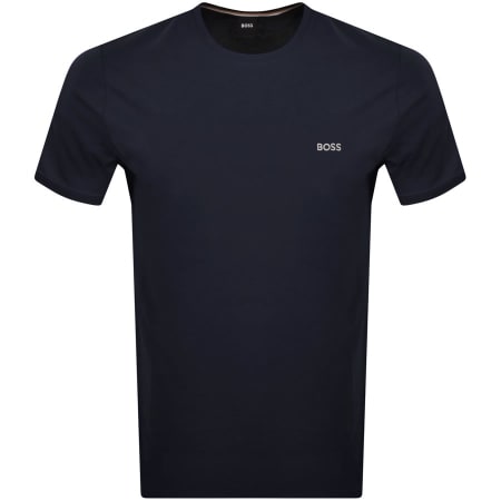 Product Image for BOSS Logo T Shirt Navy