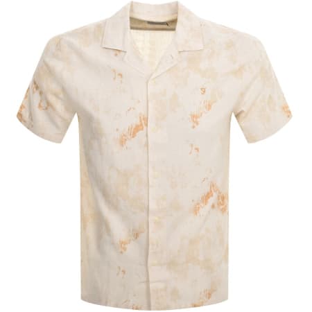 Product Image for Farah Gabrielle Short Sleeve Print Shirt Fog