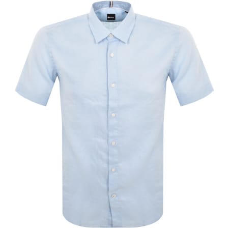 Product Image for BOSS Roan Ken Short Sleeve Shirt Blue