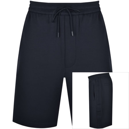 Product Image for Emporio Armani Lounge Logo Shorts Navy
