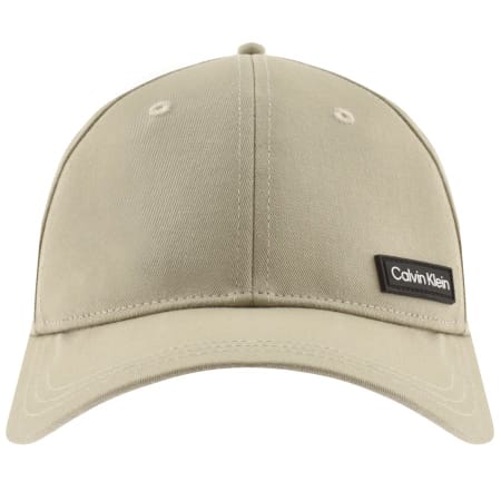 Product Image for Calvin Klein Patch Logo Cap Beige