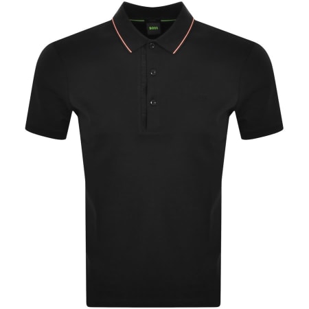 Product Image for BOSS Paule Polo T Shirt Black