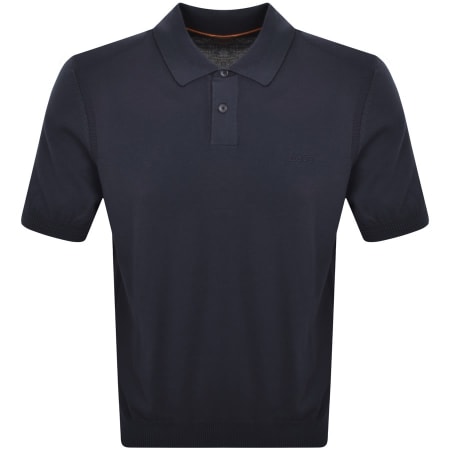 Product Image for BOSS Asac P Knit Polo T Shirt Navy