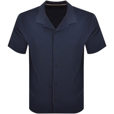 Product Image for BOSS Powell 129 Short Sleeved Shirt Blue