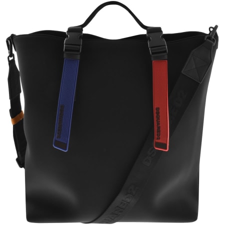 Product Image for DSQUARED2 Tape Shopping Bag Black