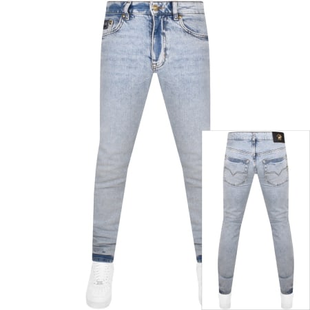 Product Image for Versace Jeans Couture Slim Milano Jeans Blue