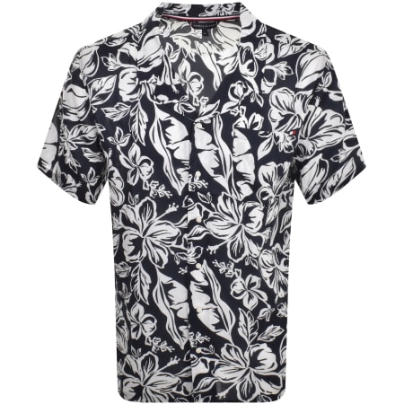 Product Image for Tommy Hilfiger Bowling Short Sleeve Shirt Navy