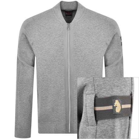 Product Image for Luke 1977 Lugano Varsity Jacket Grey