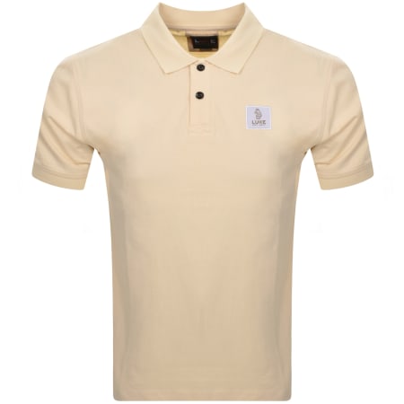 Product Image for Luke 1977 Laos Patch Polo T Shirt Cream