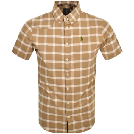 Product Image for Luke 1977 Cambridge Short Sleeve Shirt Beige