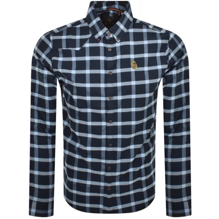 Product Image for Luke 1977 Oxford Long Sleeve Shirt Navy