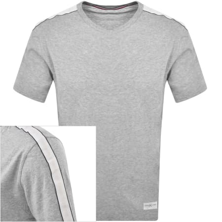Product Image for Tommy Hilfiger Logo T Shirt Grey