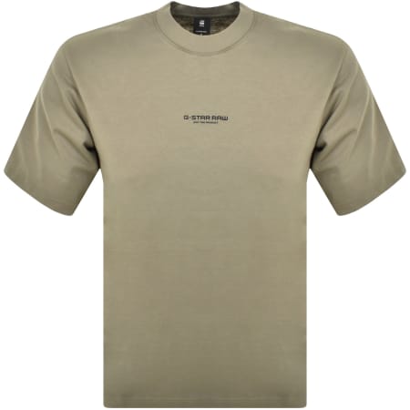 Product Image for G-Star Raw Boxy Logo T Shirt Green