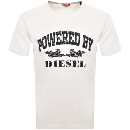 Product Image for Diesel T Rust T Shirt White