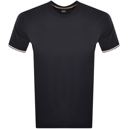 Product Image for BOSS Thompson 04 Jersey T Shirt Navy