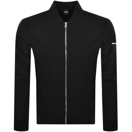 Product Image for BOSS Skiles 25 Full Zip Sweatshirt Black