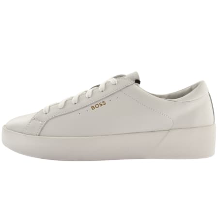 Product Image for BOSS Belwar Tennis Trainers Off White