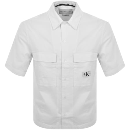 Product Image for Calvin Klein Jeans Seersucker Shirt White