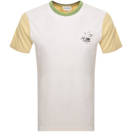 Product Image for Maison Kitsune Cafe Kitsune T Shirt Beige